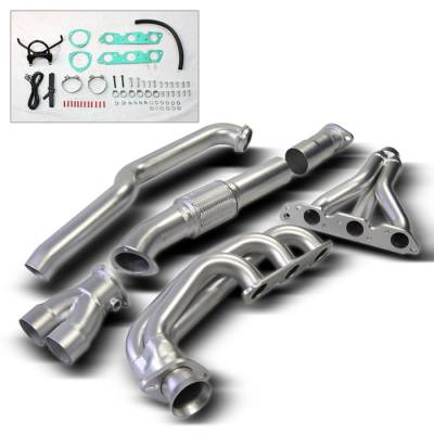 Pontiac Grand Prix Spyder Exhaust Header - Ceramic - TS-HE-PGPRIX97-CR