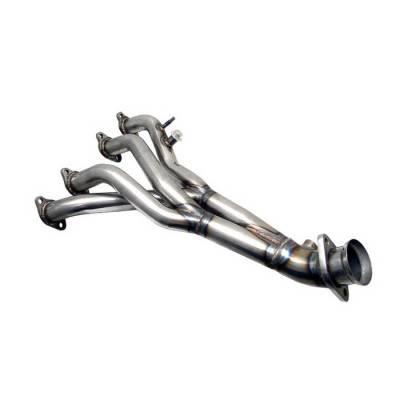 Volkswagen Golf Spyder Exhaust Header - Chrome - TS-HE-VG85-8V-C