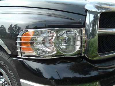 TFP Stainless Steel Headlight Insert Guard - 921