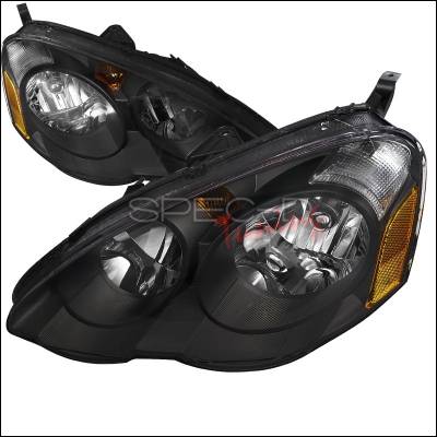 Acura RSX Spec-D Crystal Housing Headlights - Black - 2LH-RSX02JM-DP