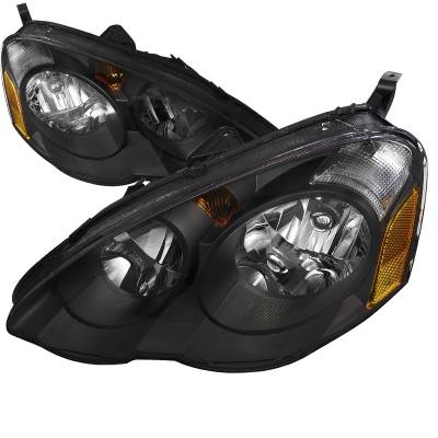 Acura RSX Spec-D Headlights - Black - 2LH-RSX02JM-RS