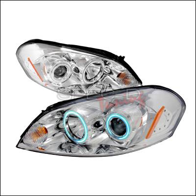 Chevrolet Impala Spec-D CCFL Halo Projector Headlights - Chrome - 4LHP-IPA06-KS