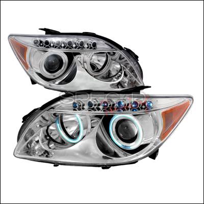 Scion tC Spec-D CCFL Halo Projector Headlights - Chrome - 4LHP-TC05-KS