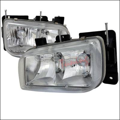 Cadillac Escalade Spec-D Euro Headlights - Chrome - LH-ECLD99-APC