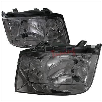 Volkswagen Jetta Spec-D Euro Headlights - Smoke Lens - LH-JET99G-RS