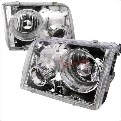 Ford Ranger Spec-D Projector Lights - Chrome - LHP-RAN93-APC