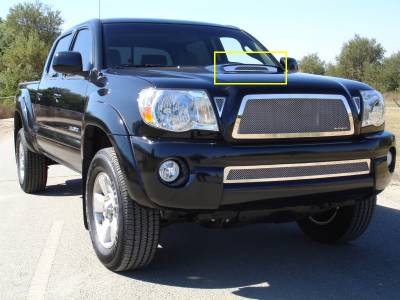 Toyota Tacoma T-Rex Stainless Steel Hood Scoop - 54897