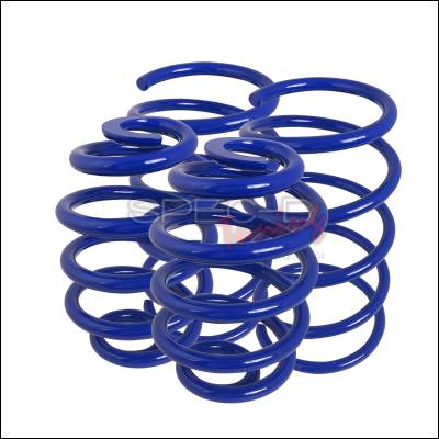 BMW 3 Series Spec-D Lowering Springs - Blue - CL-E3692B-DK