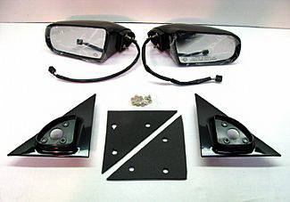 Chevrolet S10 Street Scene Cal Vu Electric Mirrors with Black Plug End - 950-11226