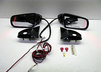 Dodge Dakota Street Scene Cal Vu Electric Mirrors with Rear Signals Kit - 950-15620