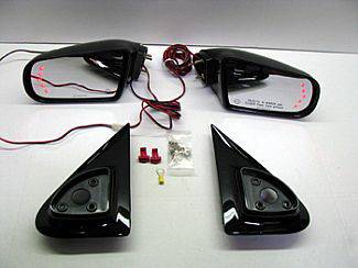 Chevrolet Avalanche Street Scene Cal Vu Manual Mirrors with Rear Signal Mirror Kit - 950-15910