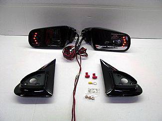 Chevrolet Silverado Street Scene Cal Vu Electric Mirrors with Rear Signals Kit - 950-15920