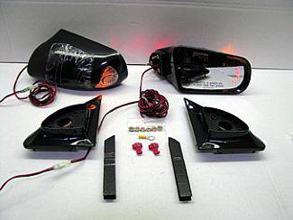 Chevrolet CK Truck Street Scene Cal Vu Manual Mirrors with Front & Rear Signals Kit - 950-25110