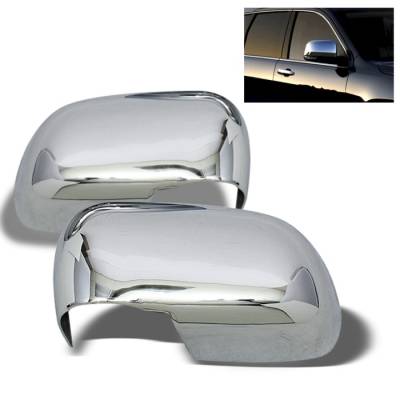 Dodge Dakota Spyder Mirror Cover - Chrome - CA-MC-DD04