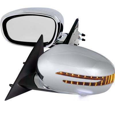 Chrysler 300 Spec-D Power Fold Mirror - RMU-30005CR-P