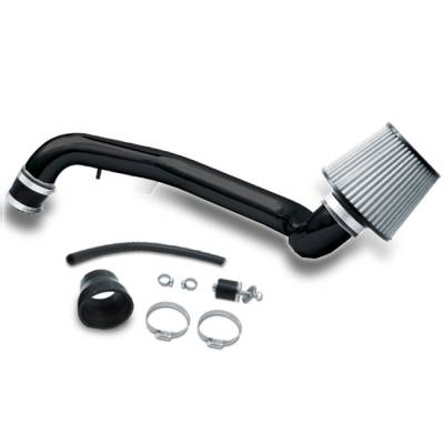 Acura Integra Spyder Cold Air Intake with Filter - Black - CP-404BLK