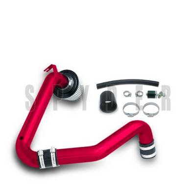 Honda Civic Spyder Cold Air Intake with Filter - Red - CP-413R