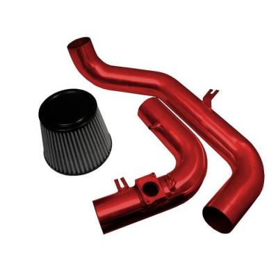 Mitsubishi Lancer Spyder Cold Air Intake with Filter - Red - CP-436R