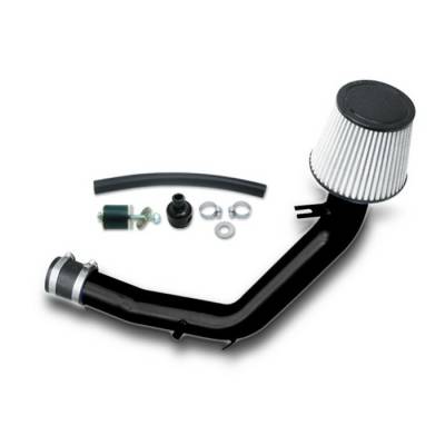 Volkswagen Jetta Spyder Cold Air Intake with Filter - Black - CP-493BLK