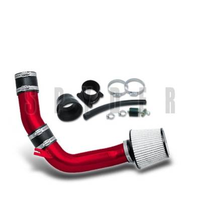 Nissan Sentra Spyder Cold Air Intake with Filter - Red - CP-544R