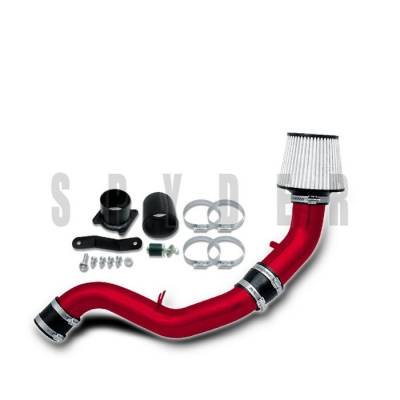 Nissan 350Z Spyder Cold Air Intake with Filter - Red - CP-547R