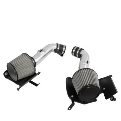 Nissan 350Z Spyder Cold Air Intake with Filter - Polish - CP-677P