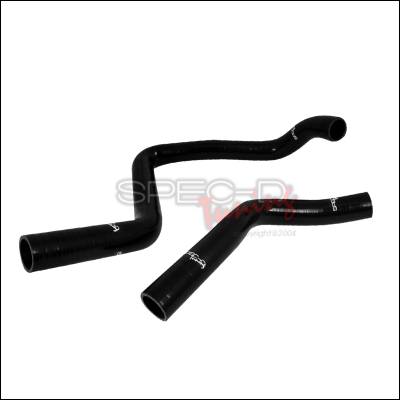 Honda Del Sol Spec-D Silicone Radiator Hose - Black - RAH-S03-1304-LX