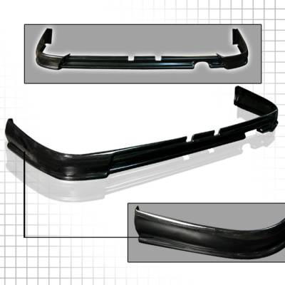 Acura Integra Spec-D ABS Plastic Rear Lip - LPR-INT94T-ABS