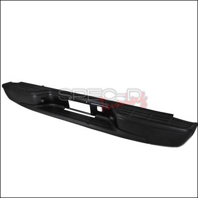 Chevrolet Silverado Spec-D Rear Bumper Step - Black - SRB-SIV99BK-FS