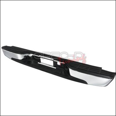 Chevrolet Silverado Spec-D Rear Bumper Step - Chrome - SRB-SIV99CR-FS