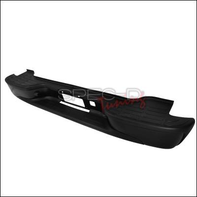 Chevrolet Suburban Spec-D Rear Bumper Step - Black - SRB-SUB00BK-FS