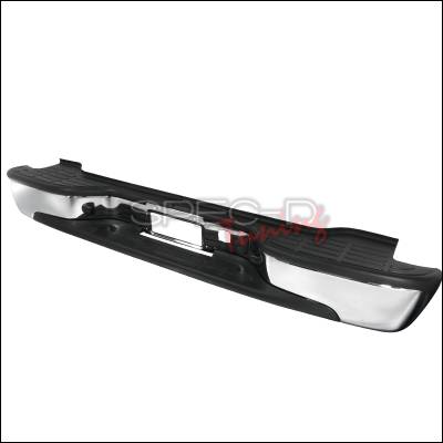 Chevrolet Suburban Spec-D Rear Bumper Step - Chrome - SRB-SUB00CR-FS