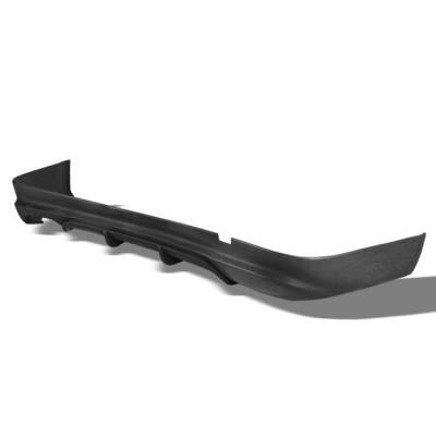 BMW 3 Series 4DR Spyder AC Style Polyurethane Rear Bumper Lip - BLR-BE90-4D-AC-PU