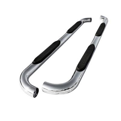 Dodge Ram Spyder 3 Inch Round Side Step Bar T-304 Stainless SteelPolished - SSB-DR-A07S0824