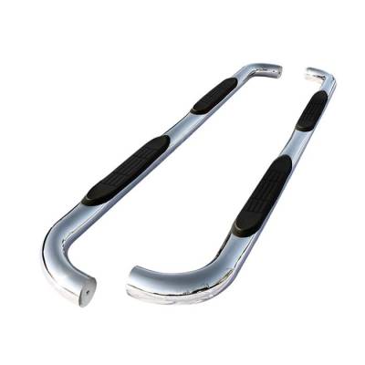 Ford Explorer Spyder 3 Inch Round Side Step Bar T-304 Stainless SteelPolished - SSB-FE-A07S0519H