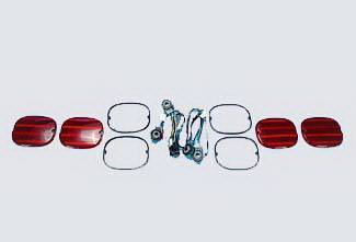 GMC CK Truck Street Scene Taillight Lens Kit for ZR1 Style Roll Pan - 950-70990