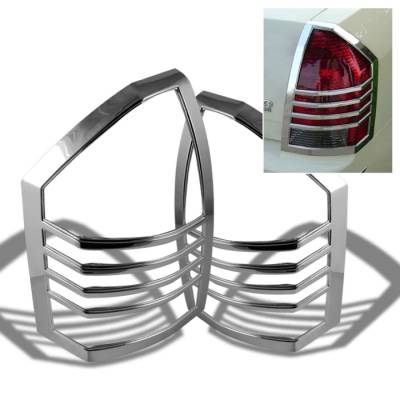 Chrysler 300 Spyder ABS Taillight Bezel - Chrome - CA-TB-C300C04