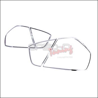 BMW 3 Series 4DR Spec-D Taillight Trim - Chrome - TLT-E90405C