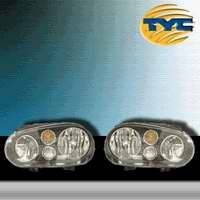 TYC Euro Taillights with Black Housing - 80647340