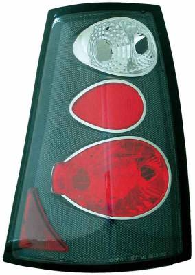 TYC Euro Taillights with Carbon Fiber Housing - 81561531