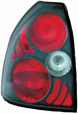 TYC Euro Taillights with Carbon Fiber Housing - 81569731