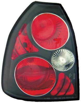 TYC Euro Taillights with Black Housing - 81569741