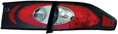 TYC Euro Taillights with Carbon Fiber Housing - 81580531