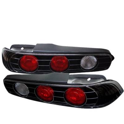 Acura Integra 2DR Spyder Euro Style Taillights - Black - 111-AI94-BK