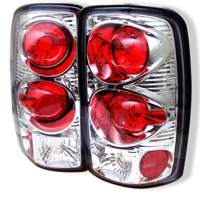 Chevrolet Suburban Spyder Euro Style Taillights - Chrome - 111-CD00-C