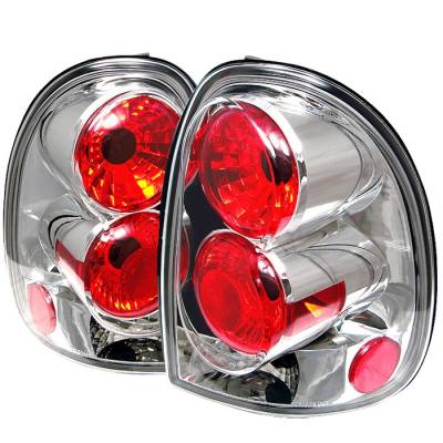 Dodge Durango Spyder Euro Style Taillights - Chrome - 111-DC96-C