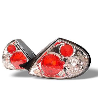 Dodge Neon Spyder Euro Style Taillights - Chrome - 111-DN00-C