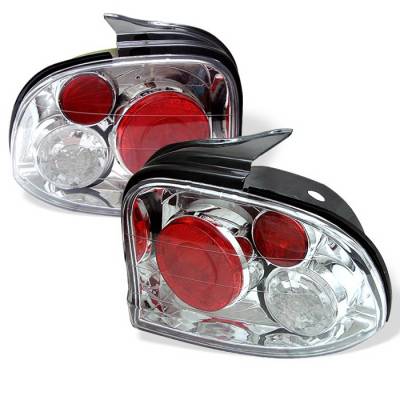 Dodge Neon Spyder Altezza Taillights - Chrome - 111-DN03-C