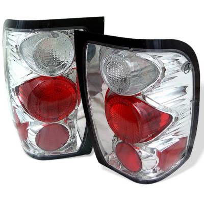 Ford Ranger Spyder Euro Style Taillights - Chrome - 111-FR98-C