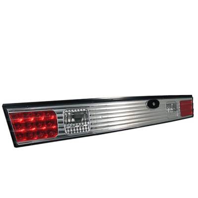 Nissan 240SX Spyder LED Trunk Taillights - Chrome - 111-N240SX95-TR-LED-C